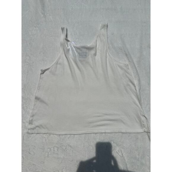 Jungmaven Trinity Tank Top Shirt Size Small Hemp Cotton NWT Washed White - Picture 7 of 10